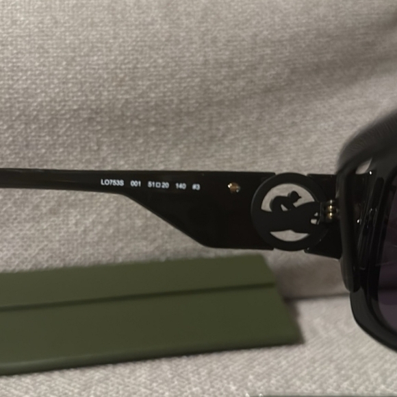 NEW Longchamp Black Square Sunglasses | Full Inclusion main image 14
